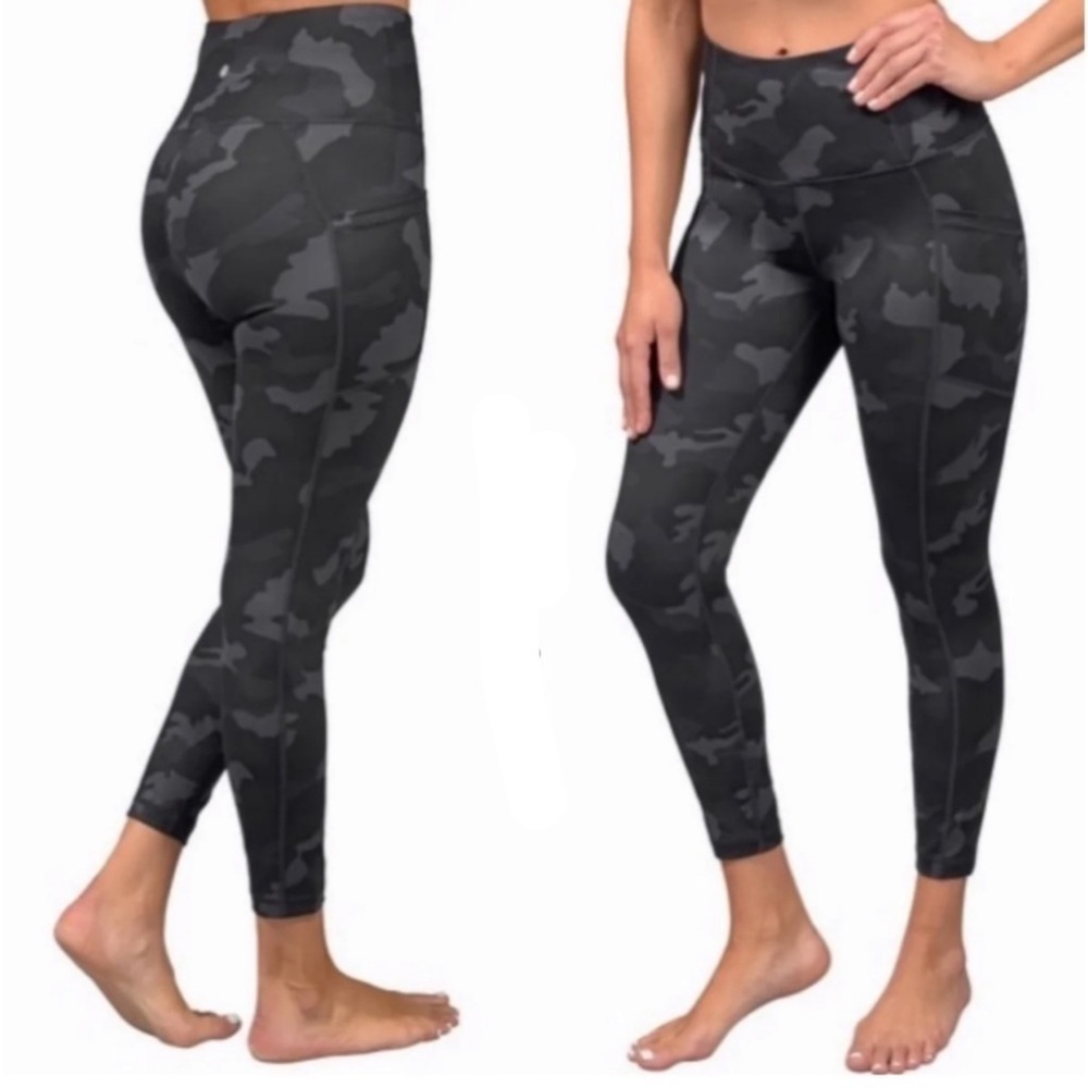 (NWT) 90 Degree By Reflex - Yogalicious Lux Camo High Waisted Leggings, Small